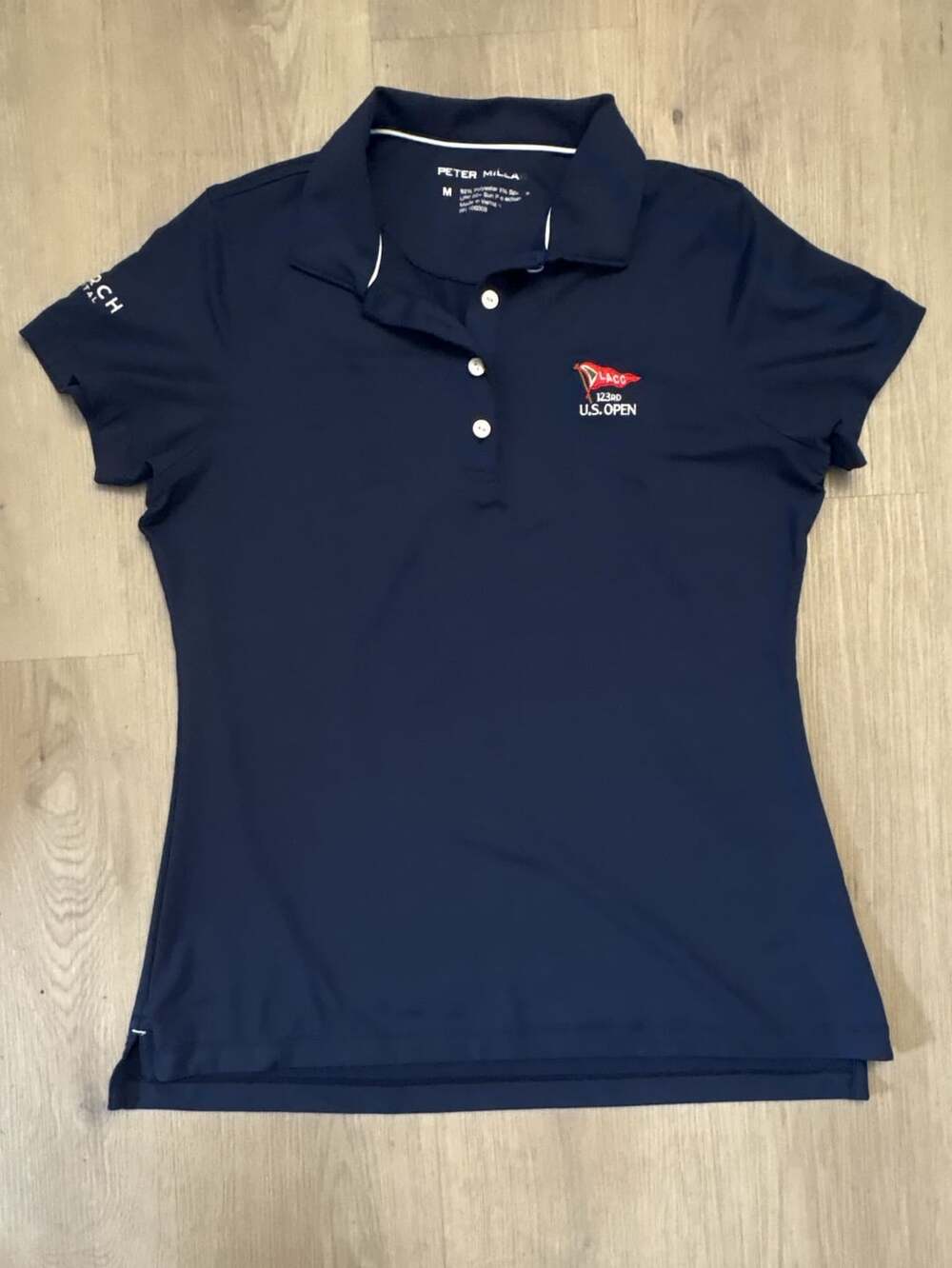 Peter Millar 123rd U.S. Open LACC March Capital Polo Women’s Size M Blue